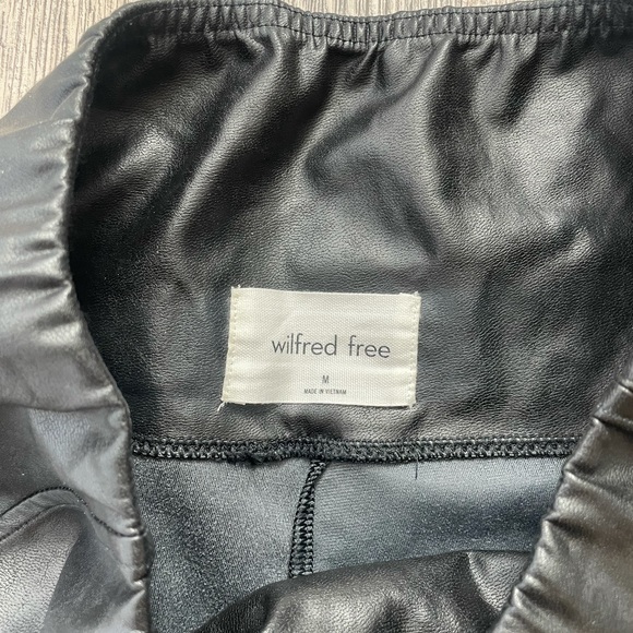 Aritzia Daria vegan leather leggings - Picture 2 of 5